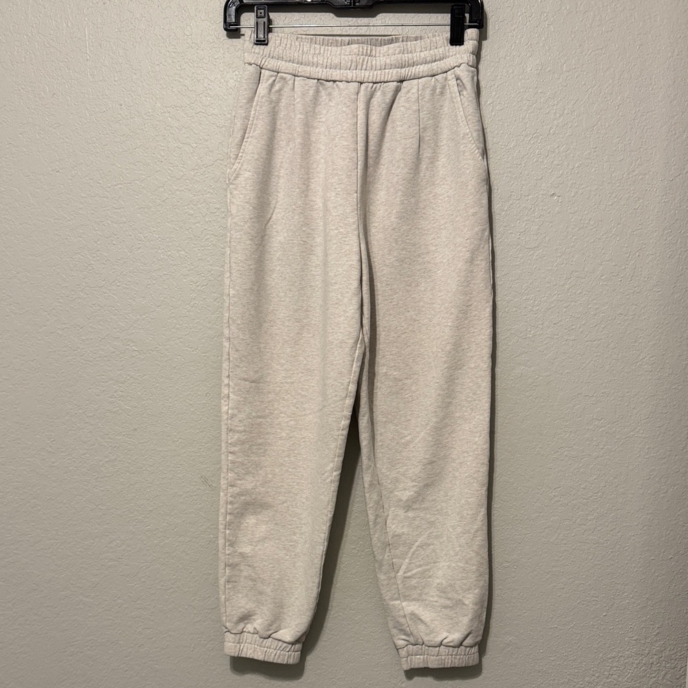Varley Off-White Jogger Pants - Picture 2 of 9